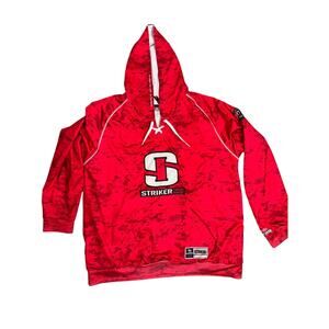 STRIKER ICE Hockey Hoody Camo Red Sz 2XL